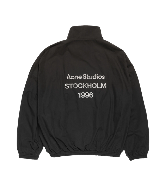 Jacke mit Reißverschluss und Logo