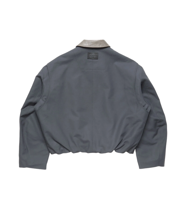 Bomberjacke mit Lederkragen
