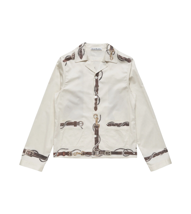 Overshirt mit Pferde-Print