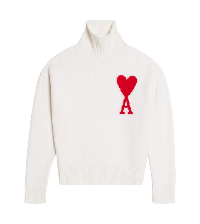 Rollkragenpullover mit Logo