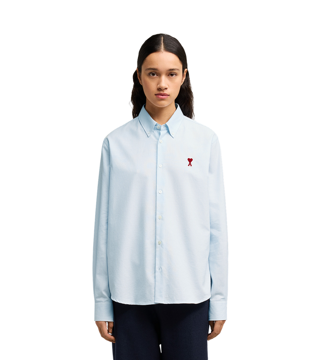 Button-Down Hemd mit Ami De Coeur Logo