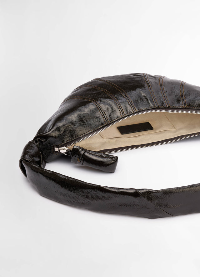 Kleine Croissant Schultertasche