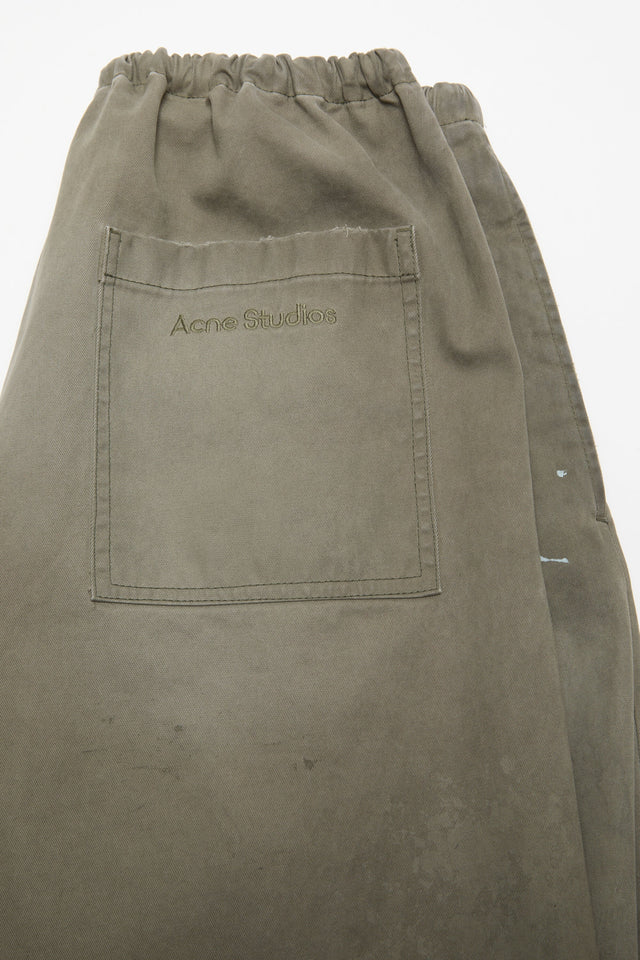 Legere Baumwollhose mit Waschungseffekt