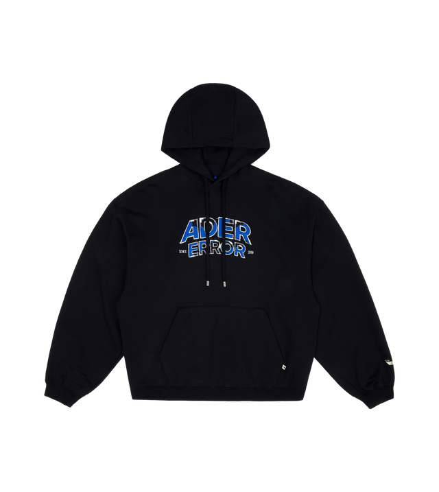 Hoodie mit Logo-Applikation