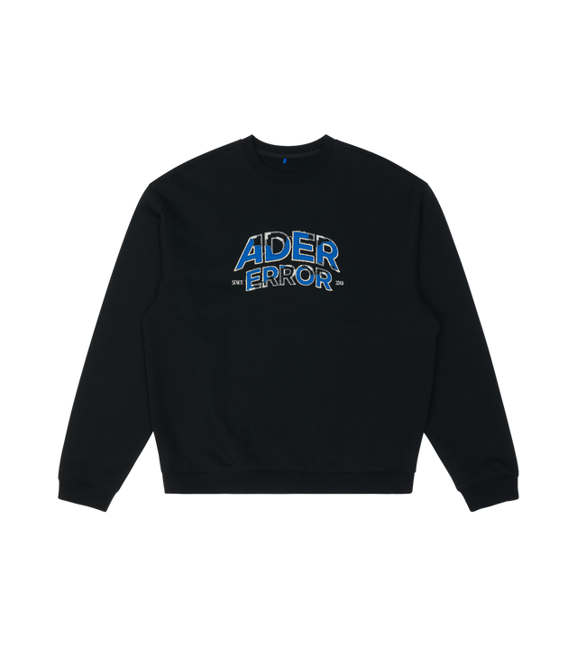 Sweatshirt mit Logo-Applikation