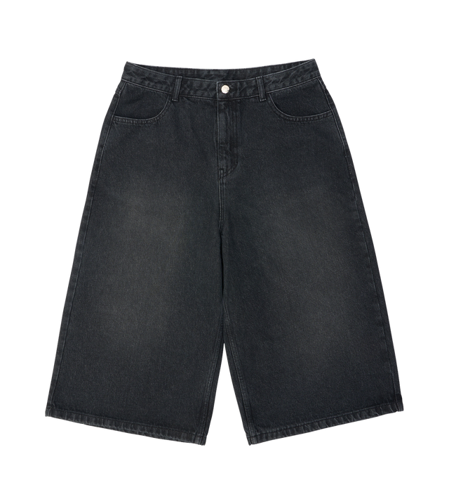 Sig; TRS Tag denim shorts