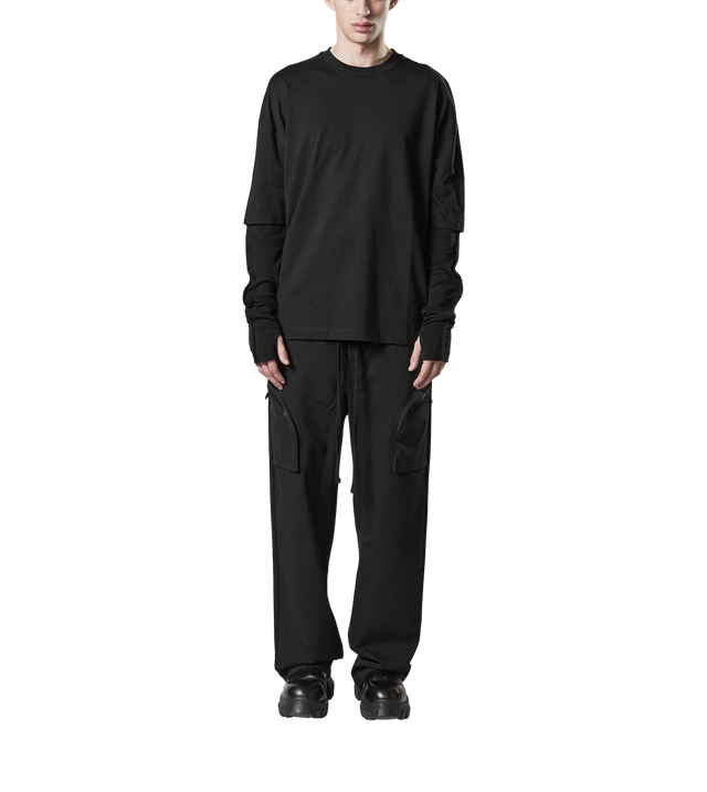 Longsleeve mit Layer-Design