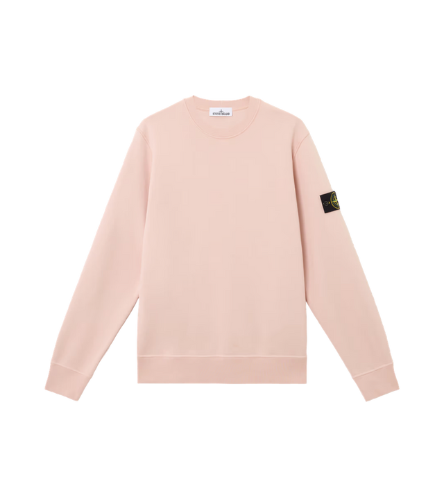 Sweatshirt with compass patch