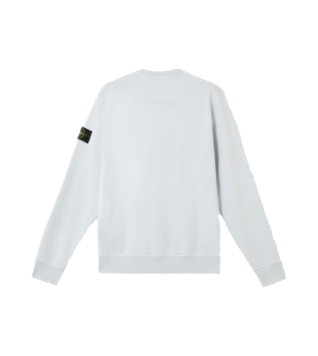 Sweatshirt with compass patch