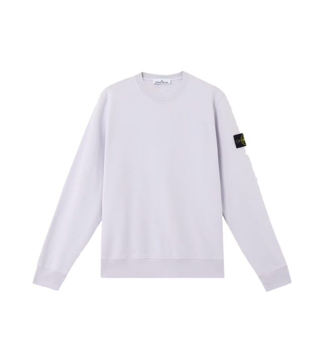 Sweatshirt with compass patch