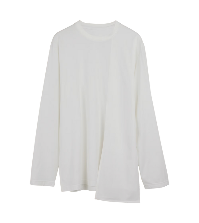 Asymmetric long sleeve