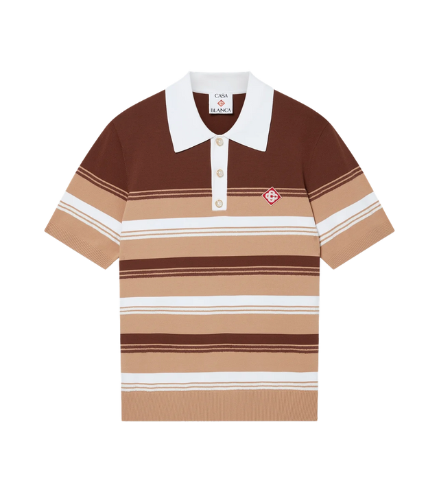 Chicano Striped Polo