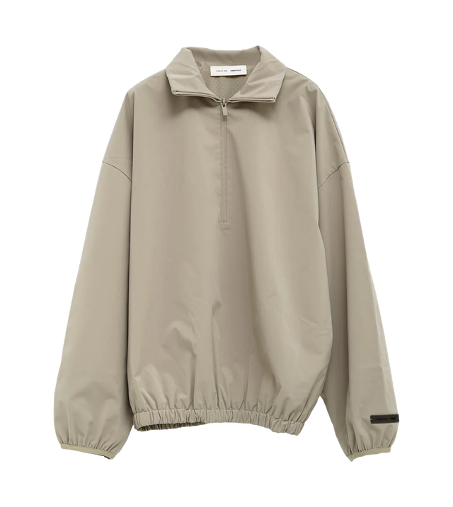 Half Zip mit Logo-Print
