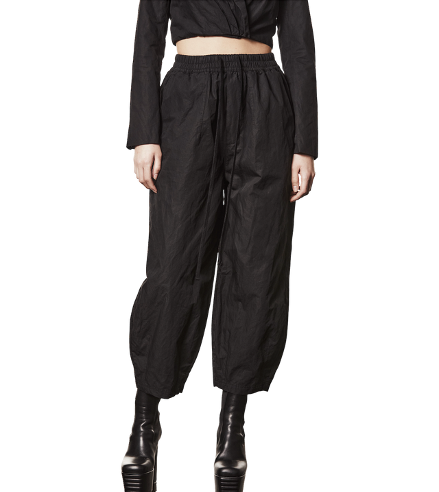 Gewebte Hose mit Metallic-Effekt