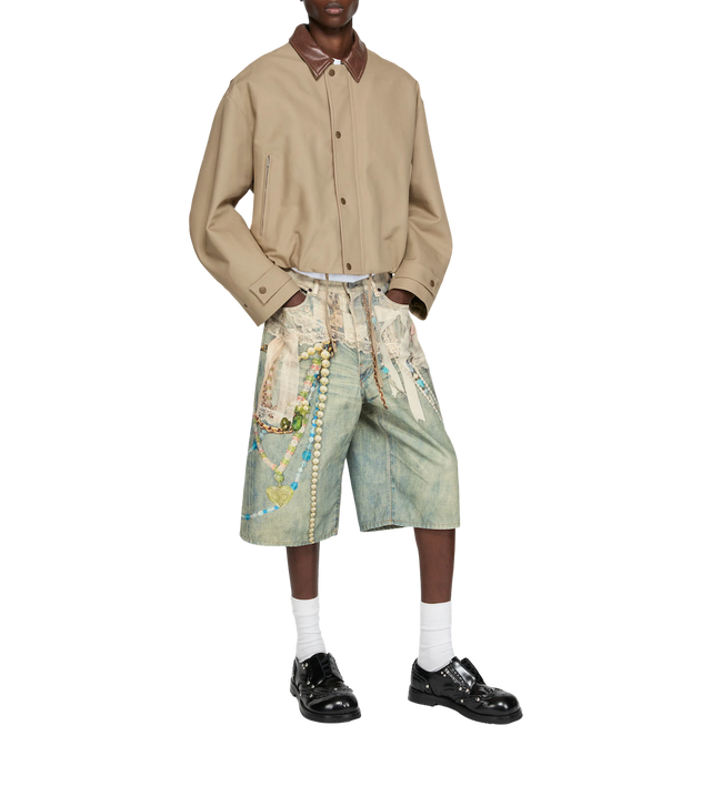 Jacke aus Twill