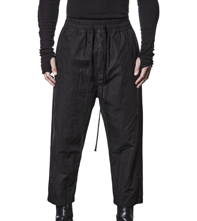 Gewebte Cropped-Hose