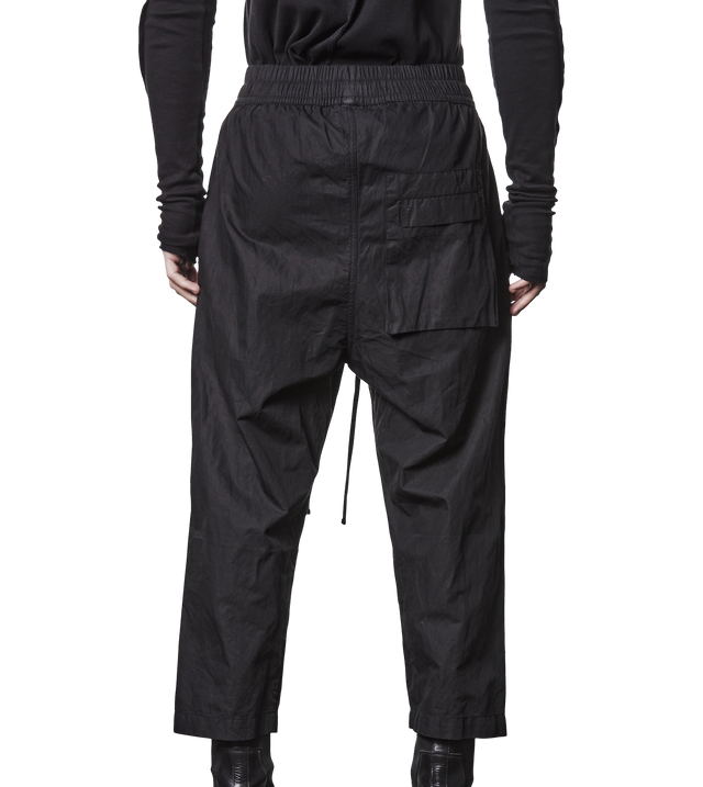 Gewebte Cropped-Hose