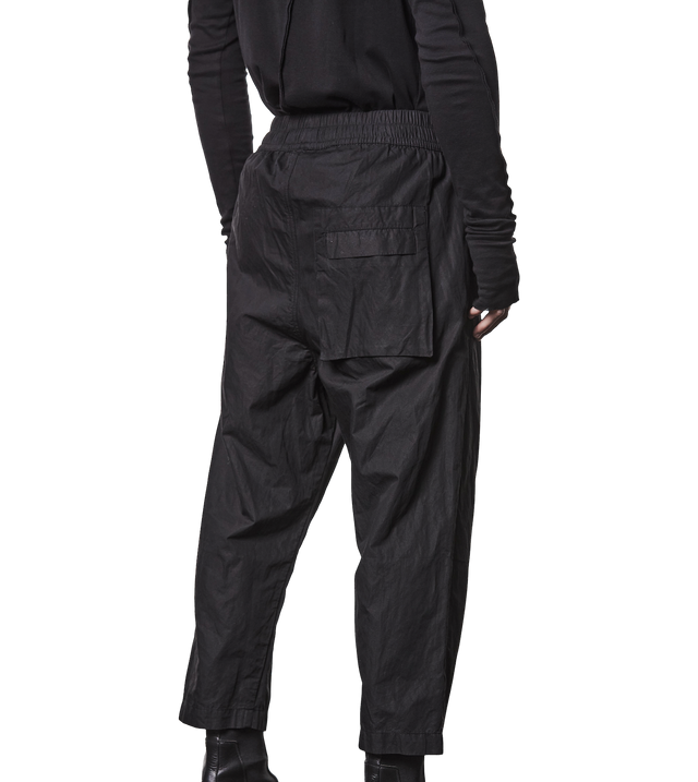 Gewebte Cropped-Hose