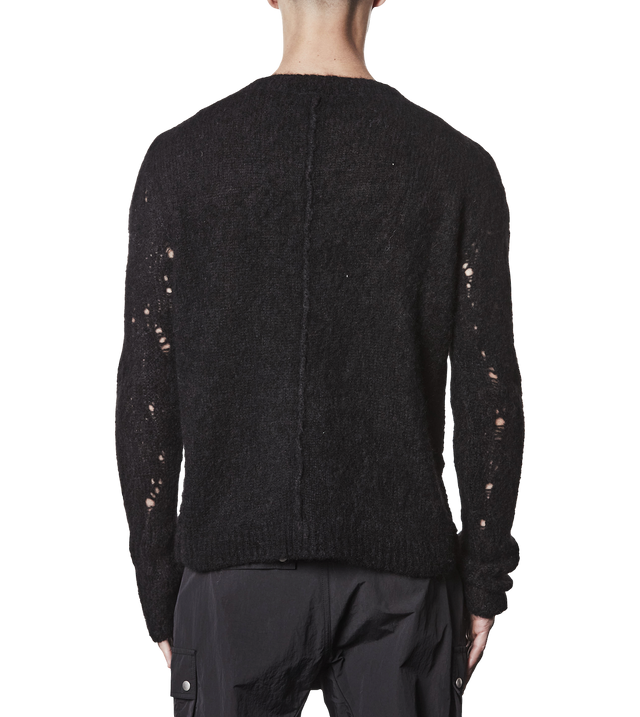 Destroyed Sweater aus Alpakawolle