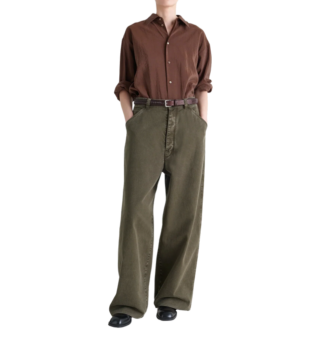 Tapered-Hose mit weitem Bein