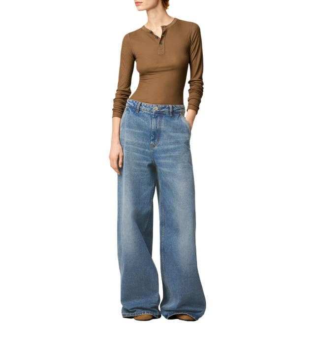 Superweite Jeans
