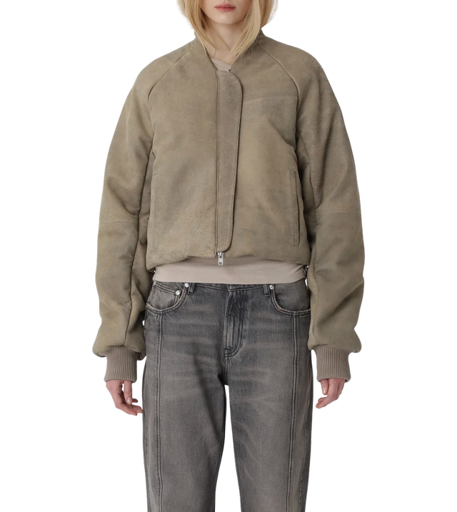 Ola Bomberjacke aus Leder