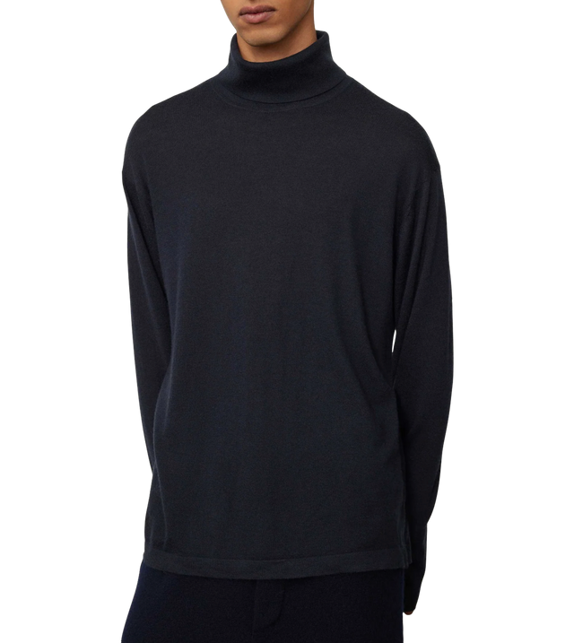 Aksel Sweater Feinstrick-Rollkragenpullover