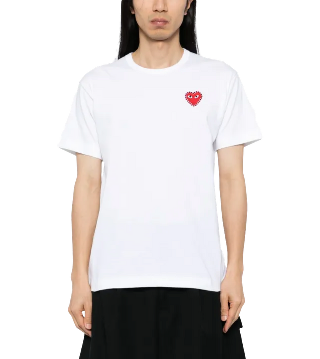 T-Shirt mit Kristallverzierung
