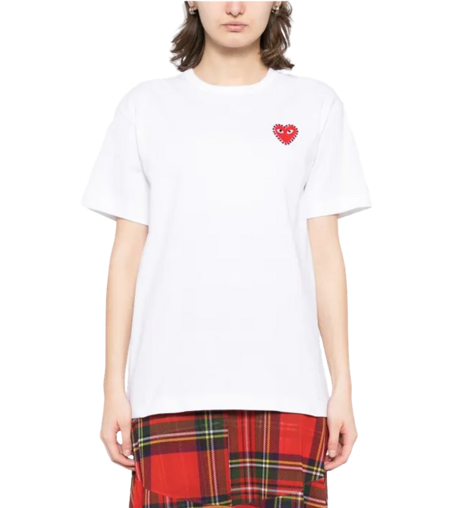 T-Shirt mit Kristallverzierung