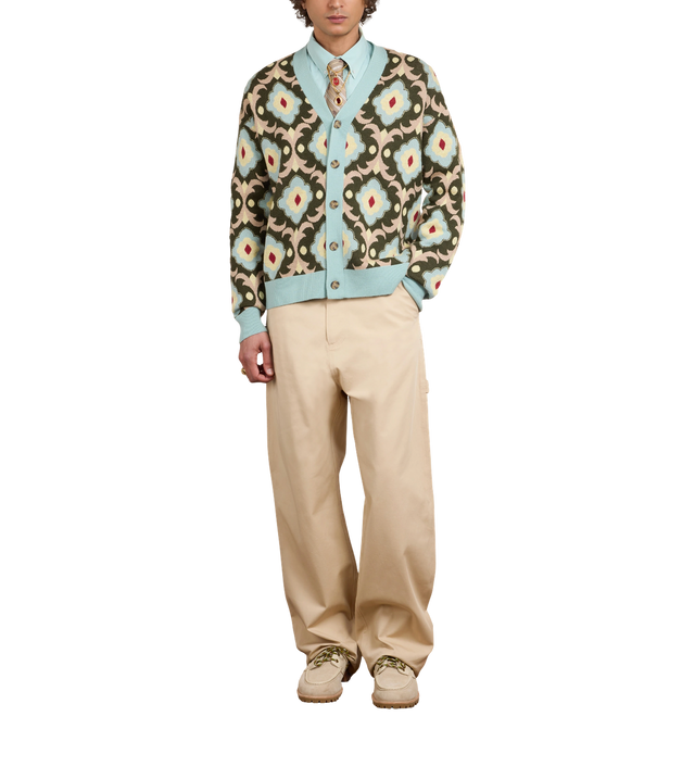Langärmelige Strickjacke