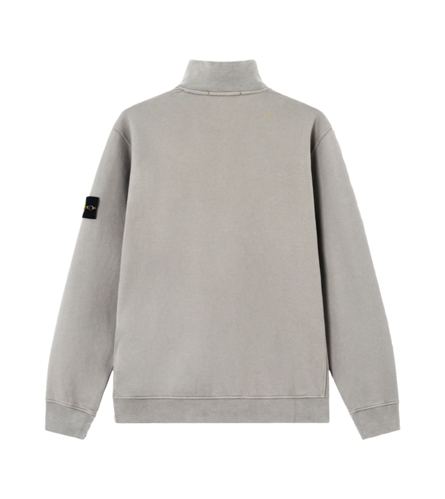 Sweatshirt mit kurzem Reißverschluss