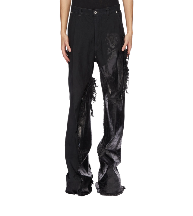 bodenlange Joris Denim Hose