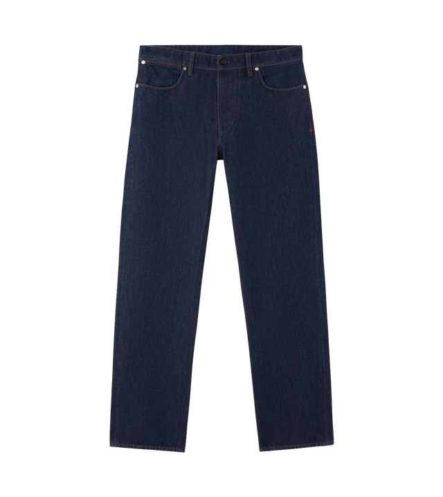 Five-Pocket-Jeans im Regular Straight Fit mit Rinse-Behandlung
