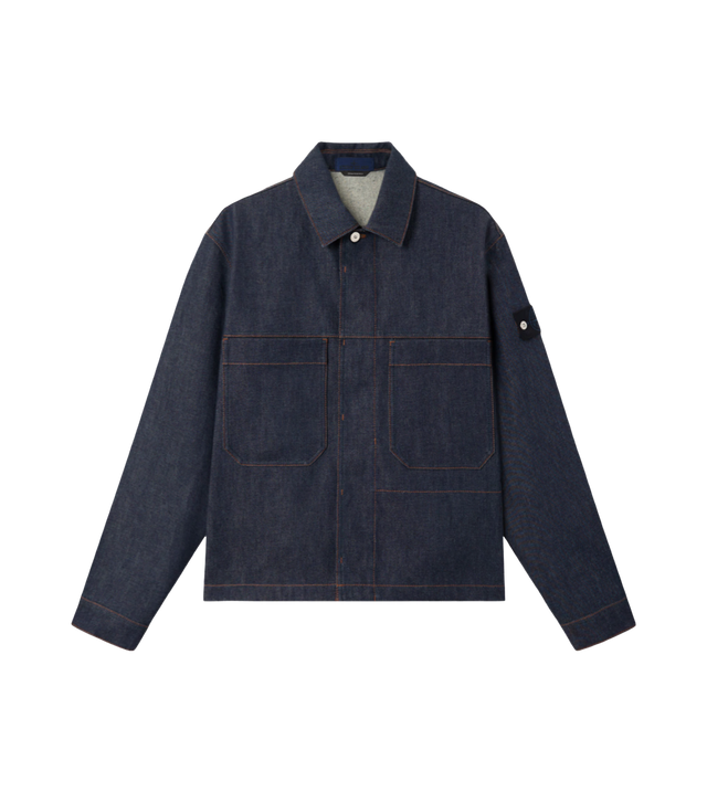 Coach-Jacke mit Brusttaschen und Knopfverschluss