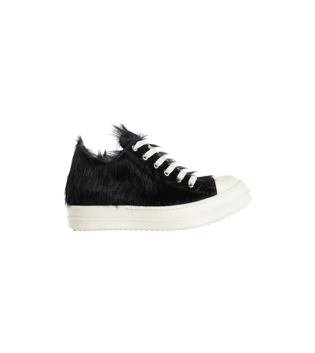 Low black Fur Sneaker