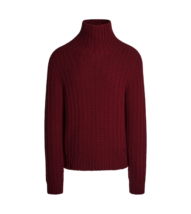 Finar Rollkragenpullover aus nahtlosem Grobstrick