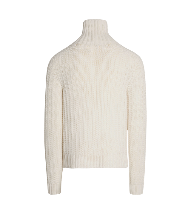 Finar Rollkragenpullover aus nahtlosem Grobstrick