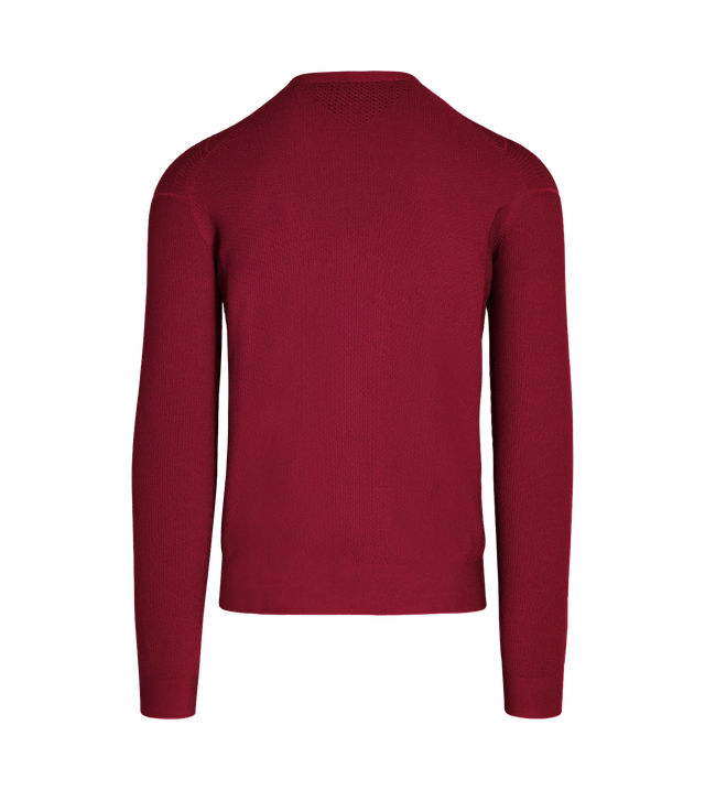 Fosop Rundhalspullover aus nahtlosem Funktionsstrick