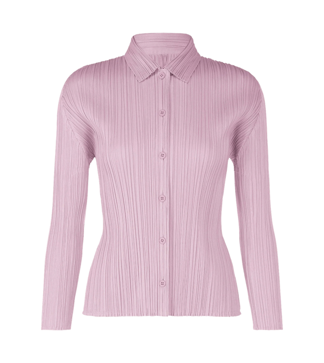 Geknöpftes Oberteil mit Falten