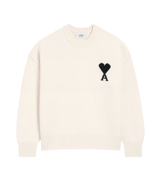 Pullover aus gefilztem Merinowollstrick