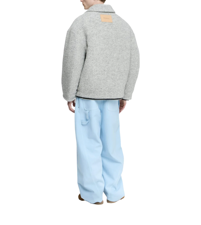 Fleecejacke mit Reißverschluss