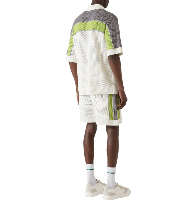 Streifen Bowling Shirt