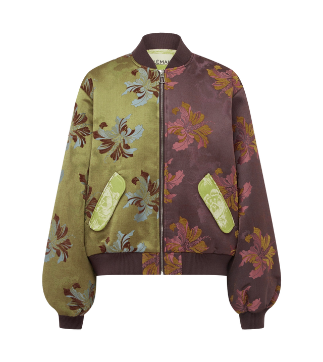 Adriana Jacquard Bomber Jacke