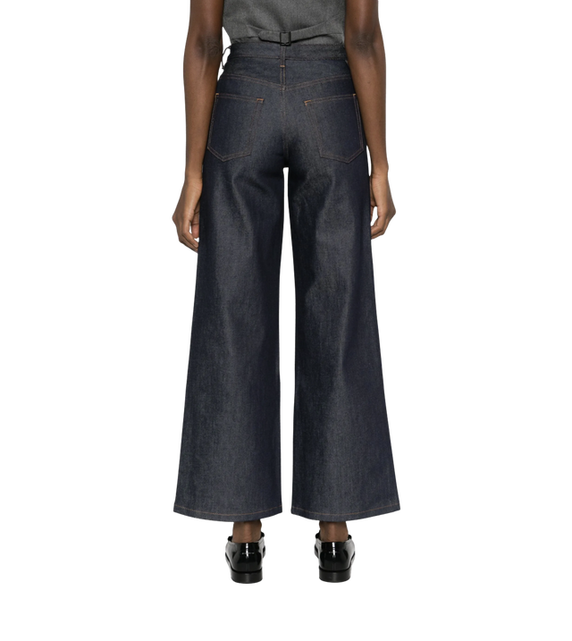 Gerade Elisabeth Jeans mit hohem Bund