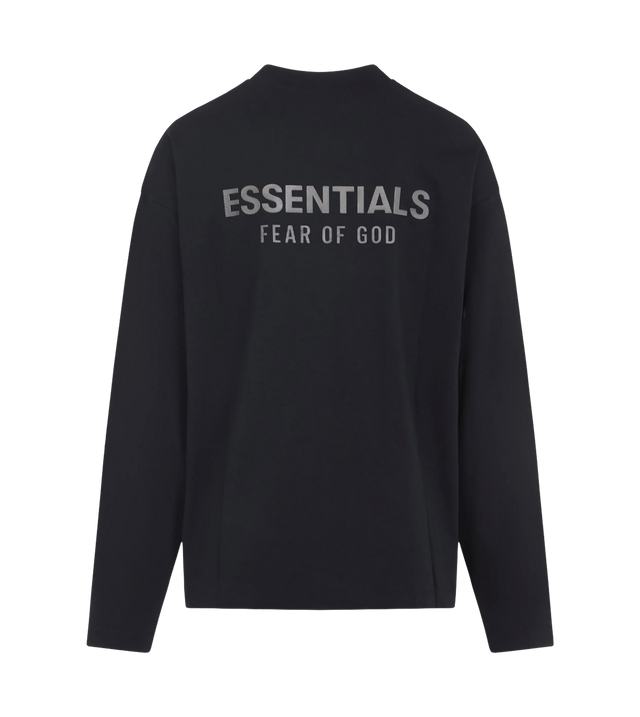 Langarmshirt mit Logo-Schild