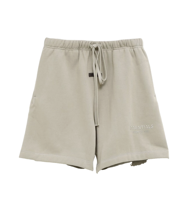 Bestickte Shorts mit elastischem Bund