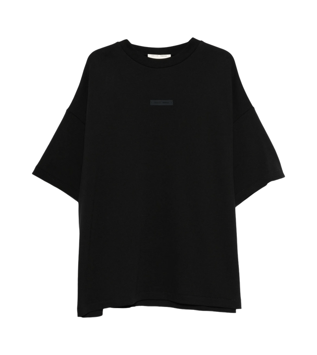 90s Fit Pique T-Shirt mit rundem Ausschnitt