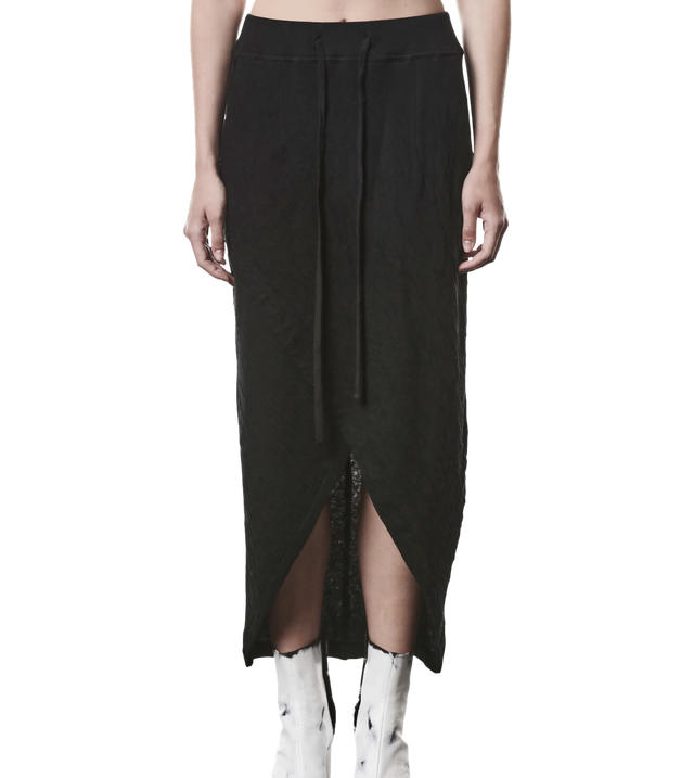 Maxi Rock mit Raw Cut