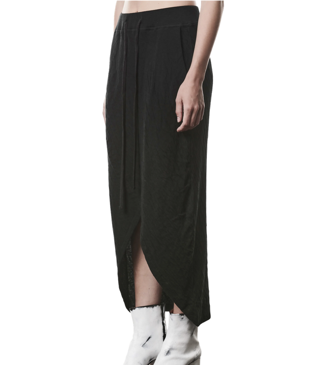 Maxi Rock mit Raw Cut