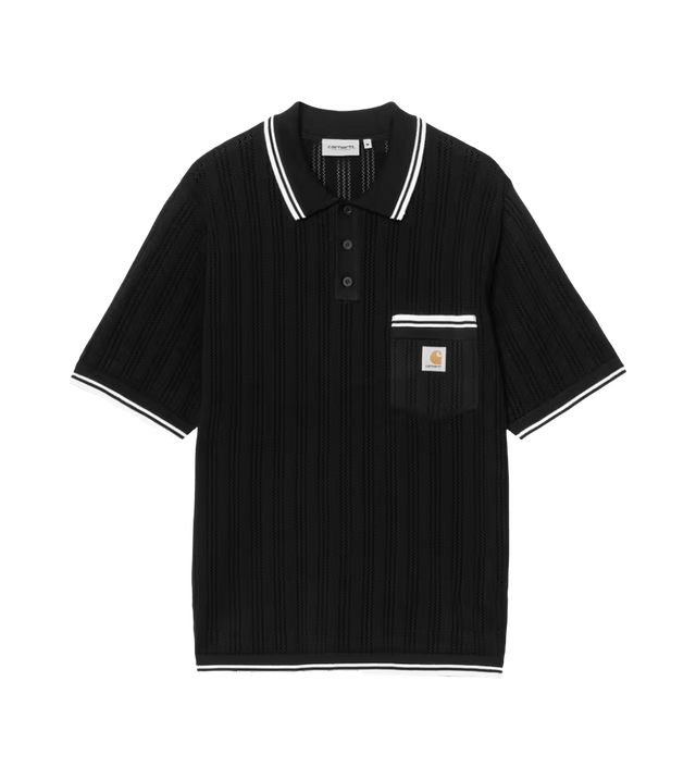S/S Ramsey Polo Cotton Knit